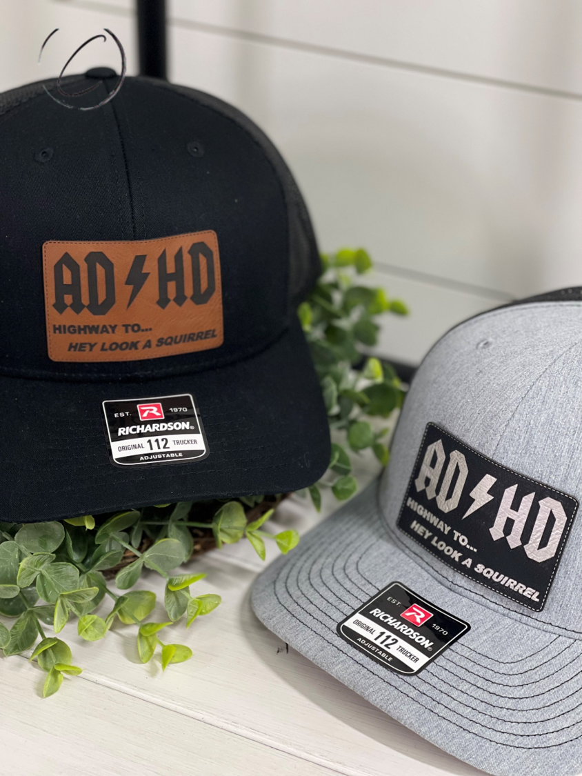 Adult ADHD Highway To... Squirrel Patch Snapback Hat