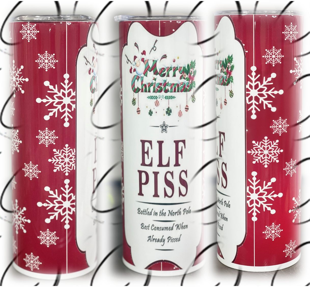 Elf Piss 20oz Skinny Tumbler