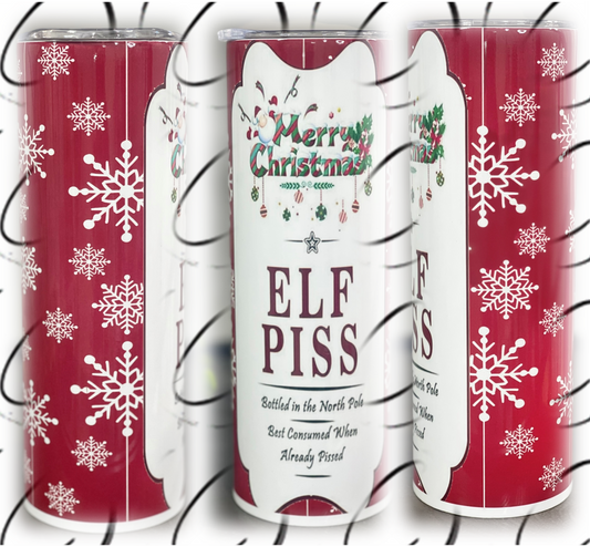 Elf Piss 20oz Skinny Tumbler