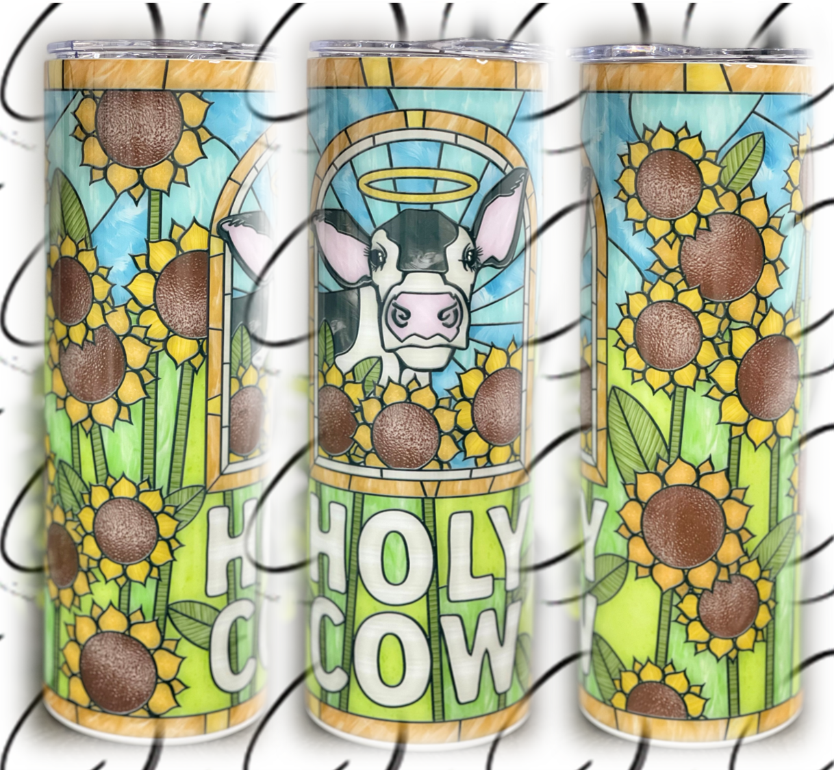 Holy Cow 20oz Skinny Tumbler