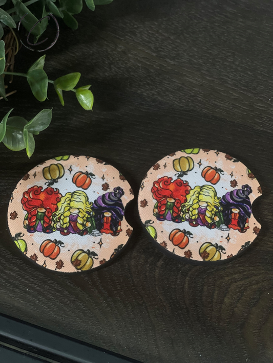 Sanderson Gnomes Car Coaster Set