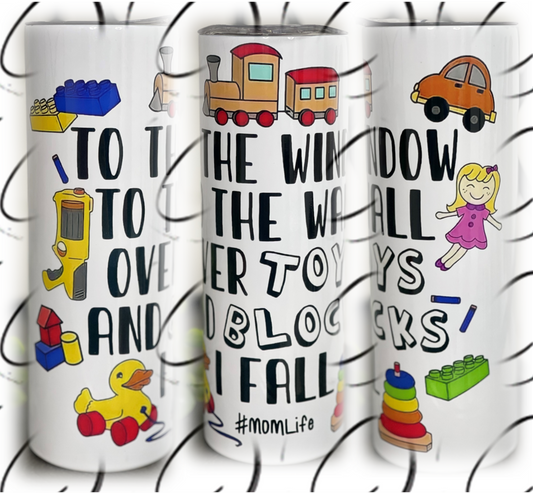 Toys & Blocks I Fall 20oz Skinny Tumbler