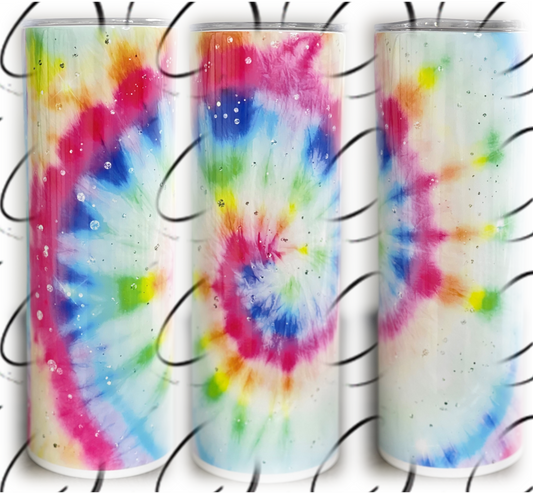 Traditional Tie Dye 20oz Skinny Tumbler