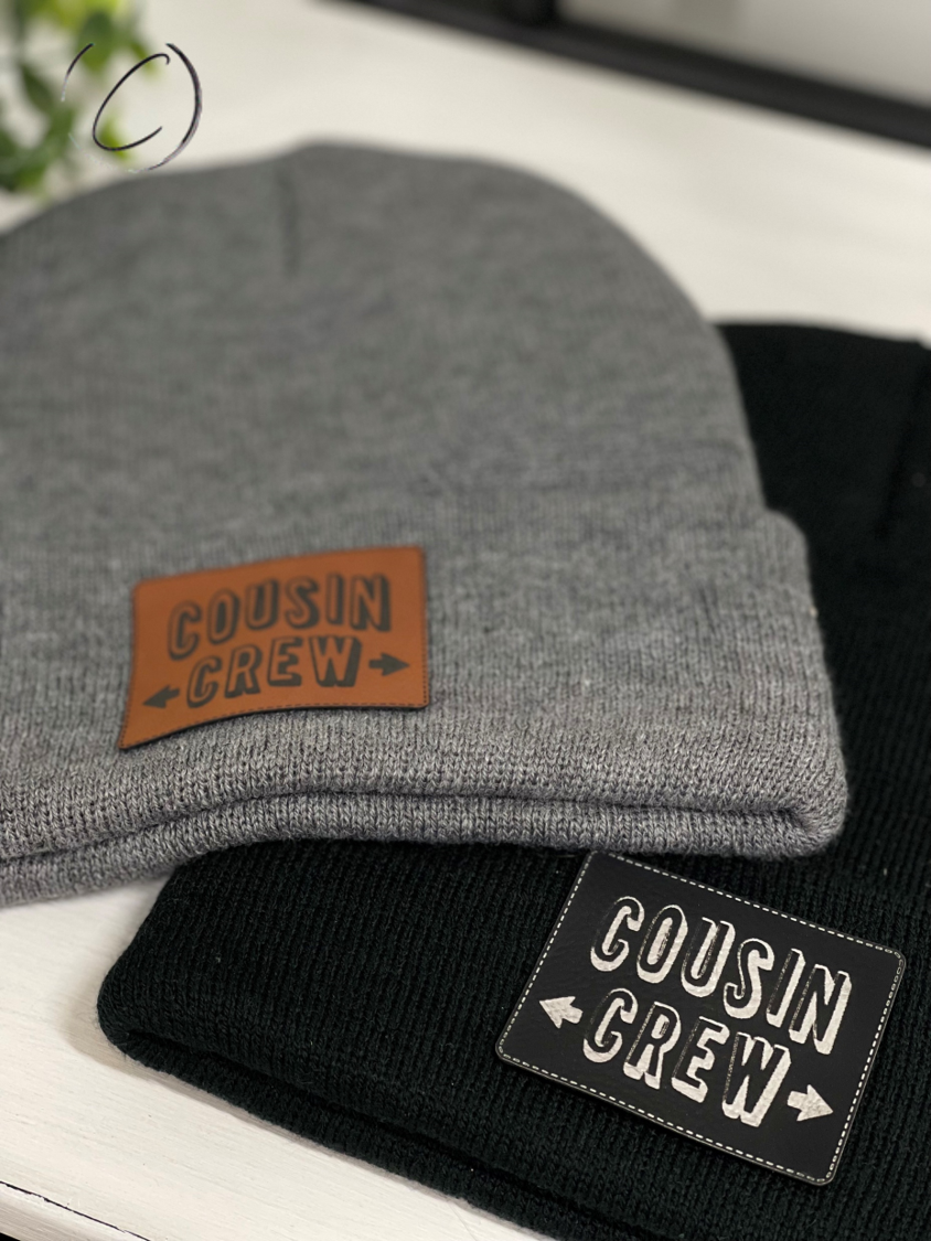 Cousin Crew Patch Beanie