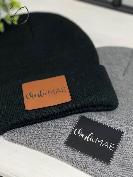 Custom Logo Patch Beanie