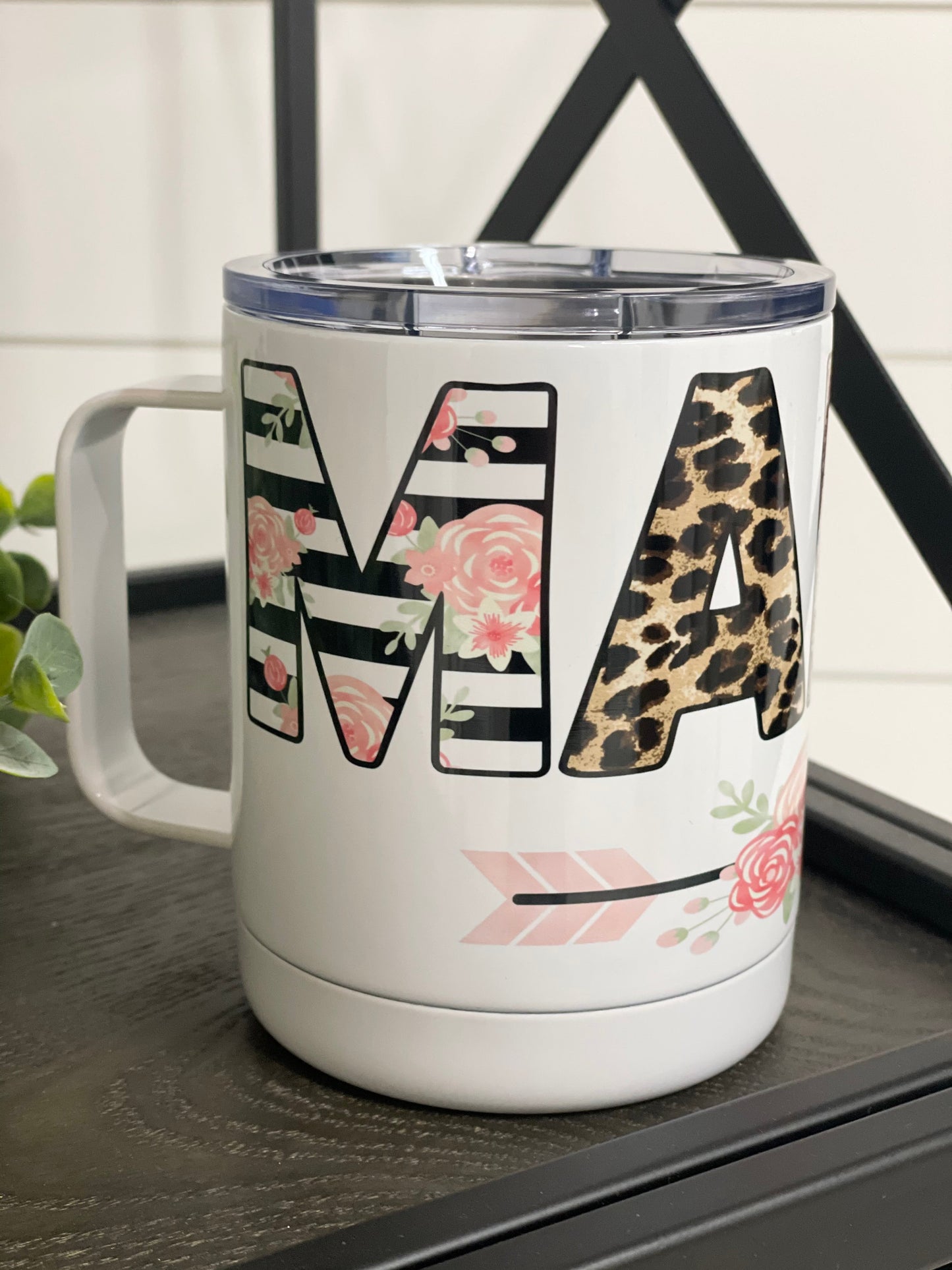 Floral Mama 11oz Travel Mug