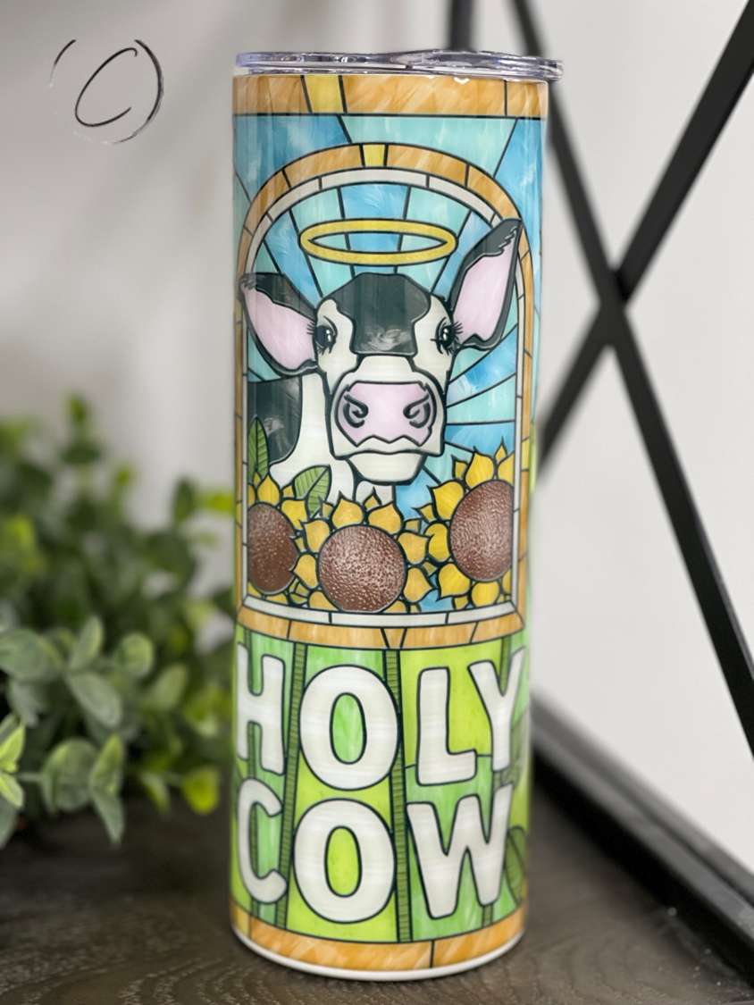 Holy Cow 20oz Skinny Tumbler