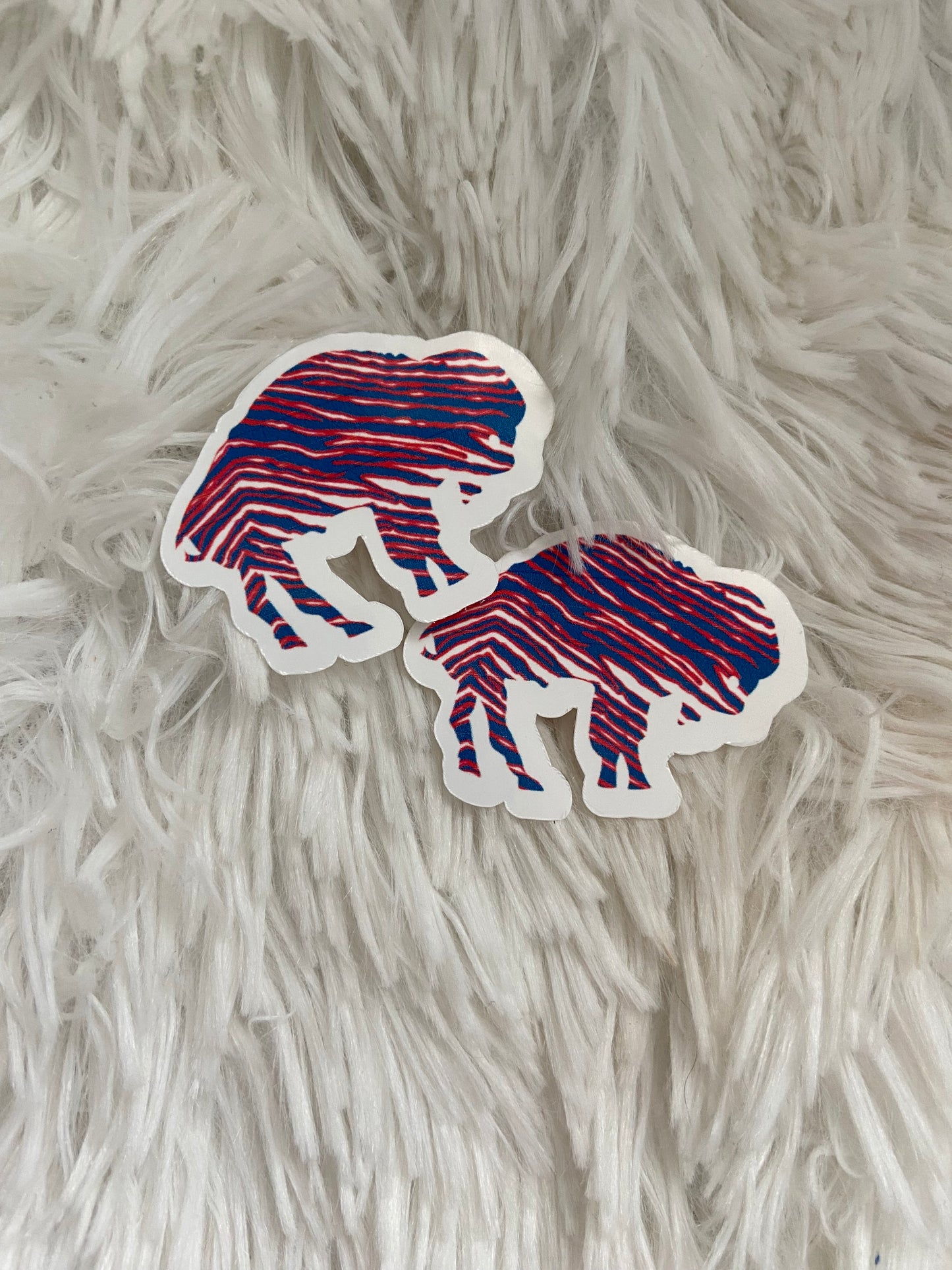 Zubaz Buffalo Sticker