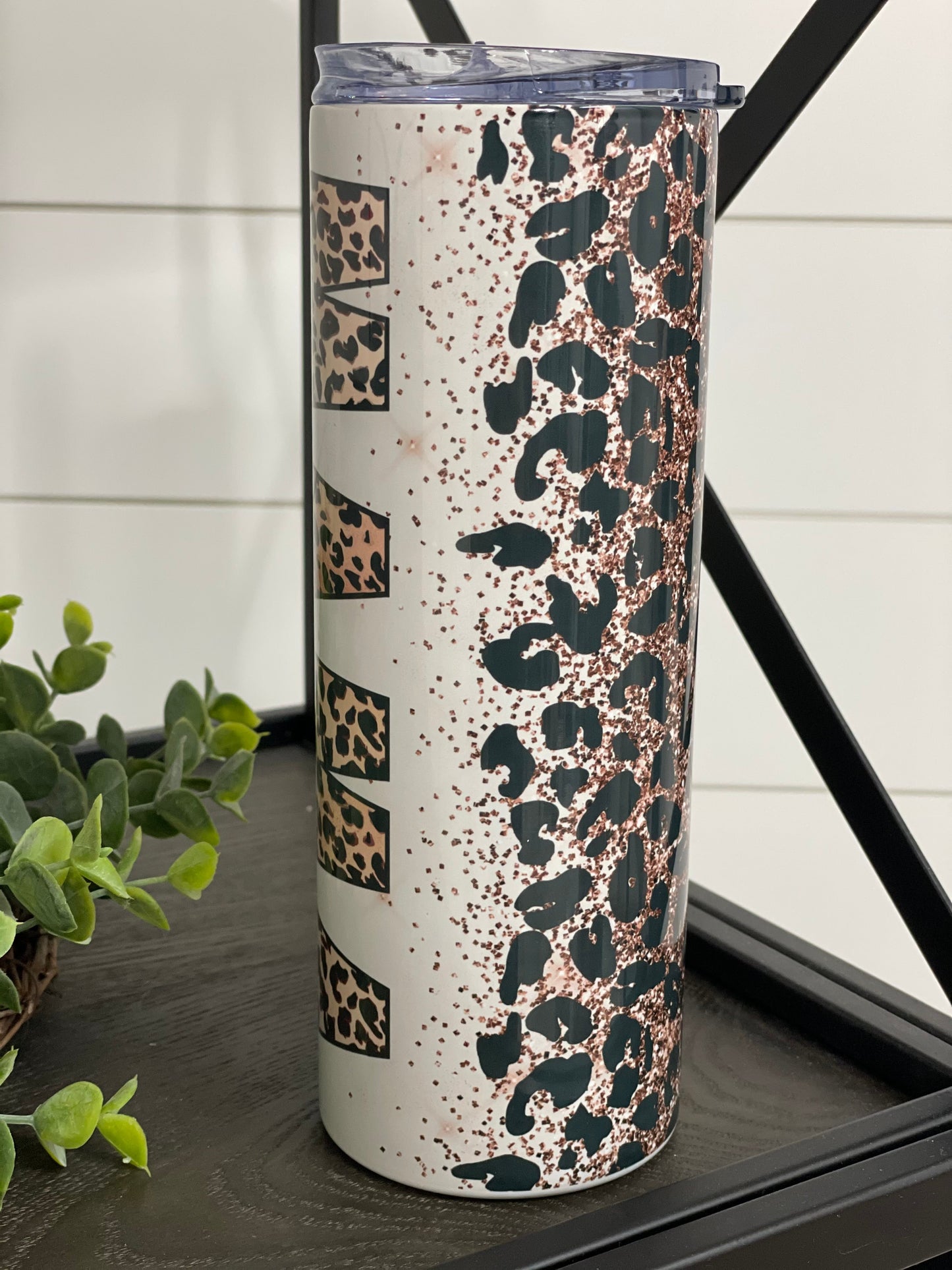 Leopard Mama 20oz Skinny Tumbler