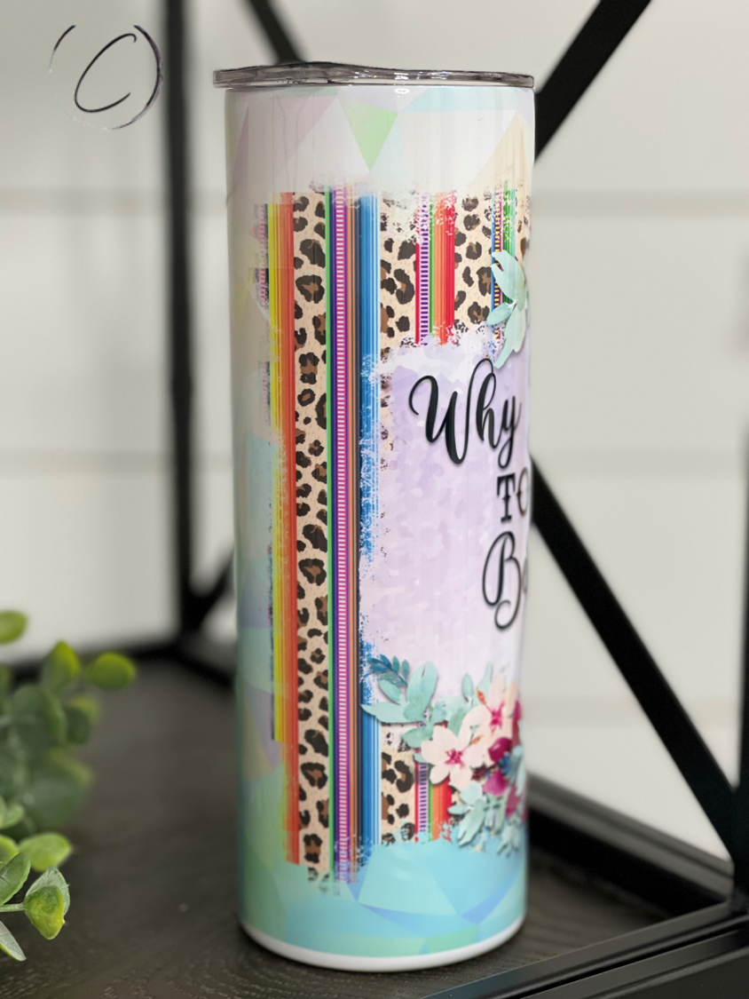 Test The Beth Dutton In Me 20oz Skinny Tumbler