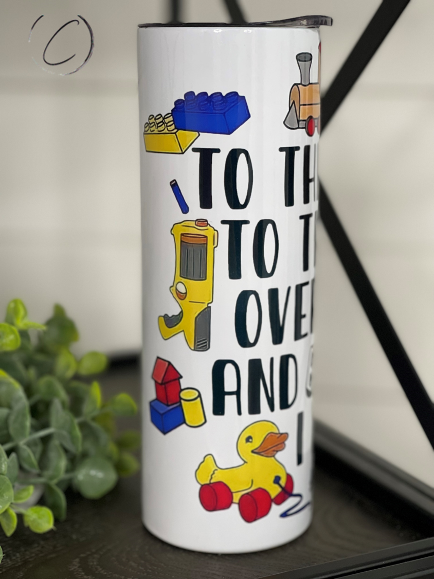 Toys & Blocks I Fall 20oz Skinny Tumbler