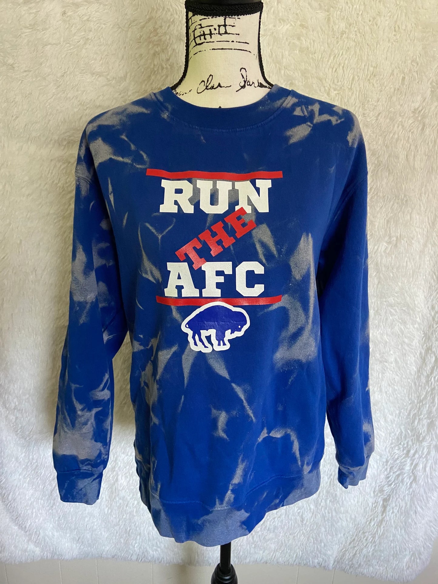 Run The AFC Crewneck Sweatshirt