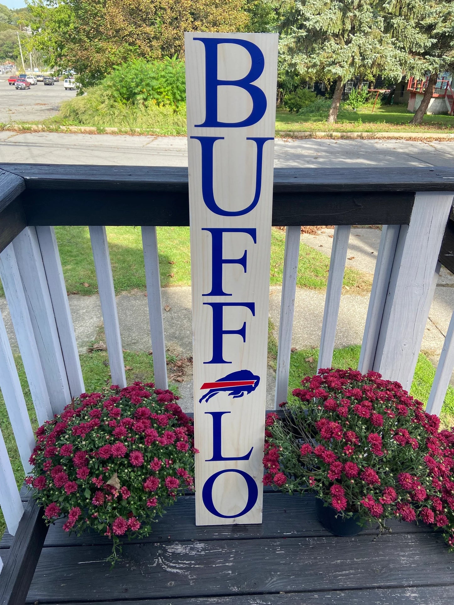 Buffalo Football Porch Sign