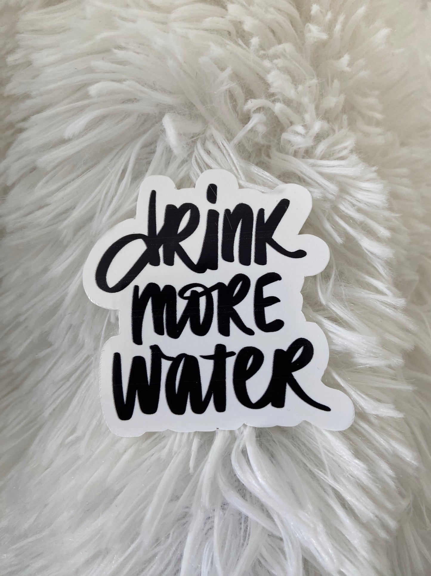 Drink More Water Sticker